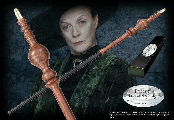 VARITA MINERVA MCGONAGALL C/PINZA HARRY POTTER NOBLE COLLECTION