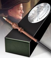VARITA MINERVA MCGONAGALL C/PINZA HARRY POTTER NOBLE COLLECTION