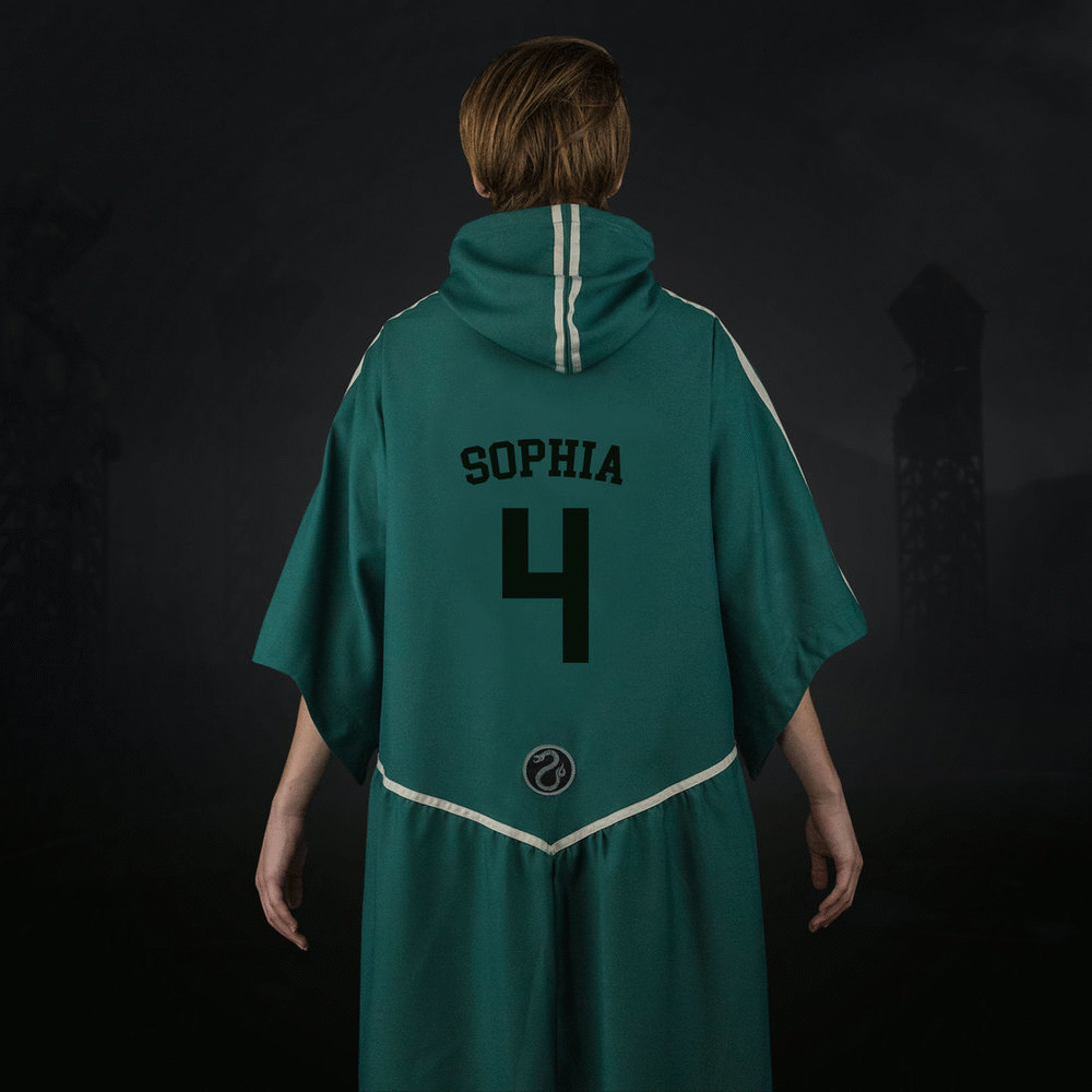 TUNICA QUIDDITCH SLYTHERIN KIDS HARRY POTTER CINE REPLICAS