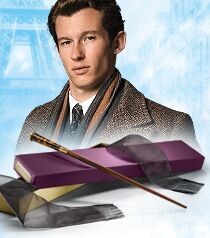 VARITA THESEUS SCAMANDER OLLIVANDERS ANIMALES FANTASTICOS NOBLE COLLECTION