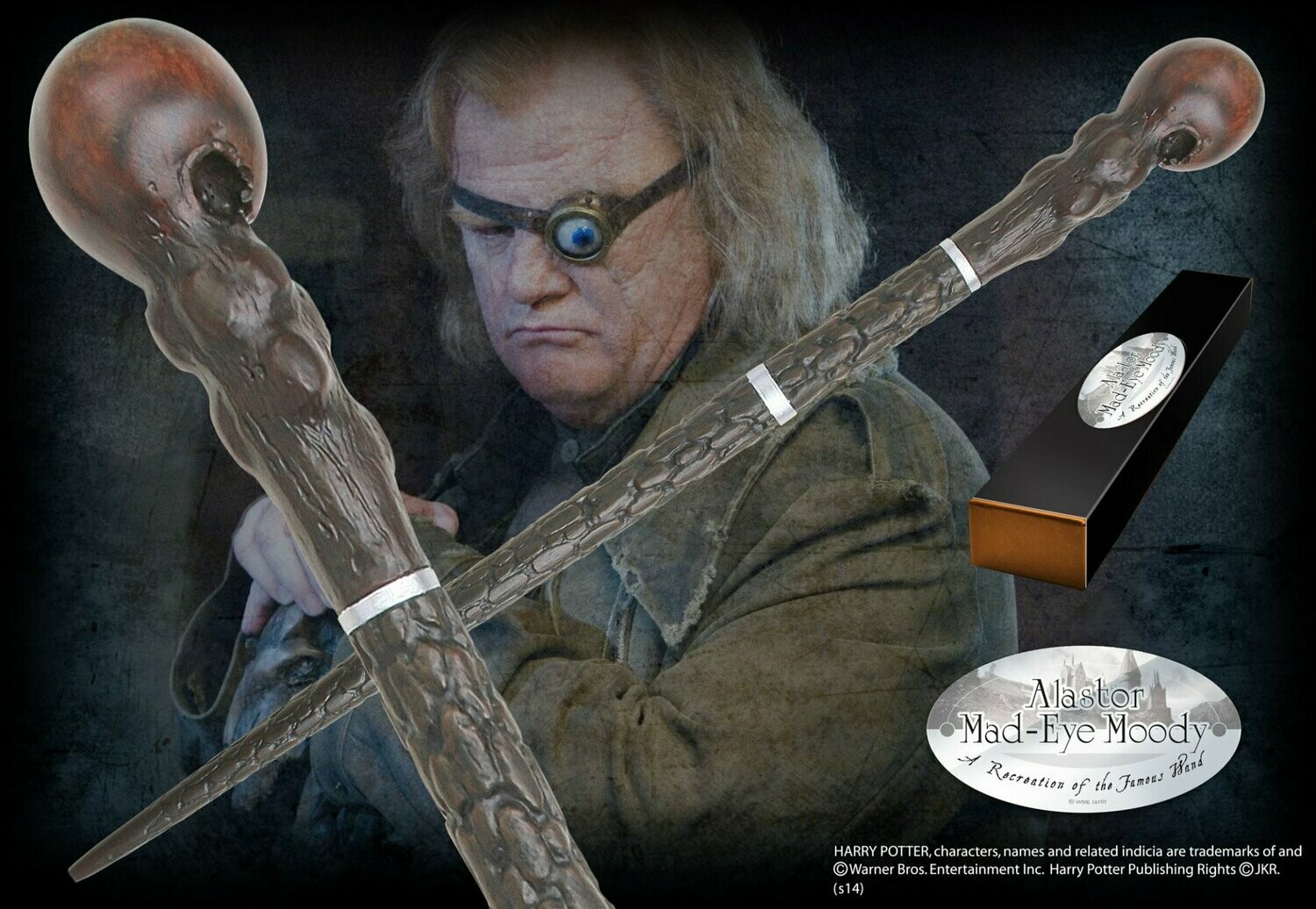VARITA ALASTOR MAD-EYE MOODY HARRY POTTER NOBLE COLLECTION