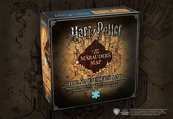 PUZZLE MAPA MERODEADOR HARRY POTTER NOBLE COLLECTION