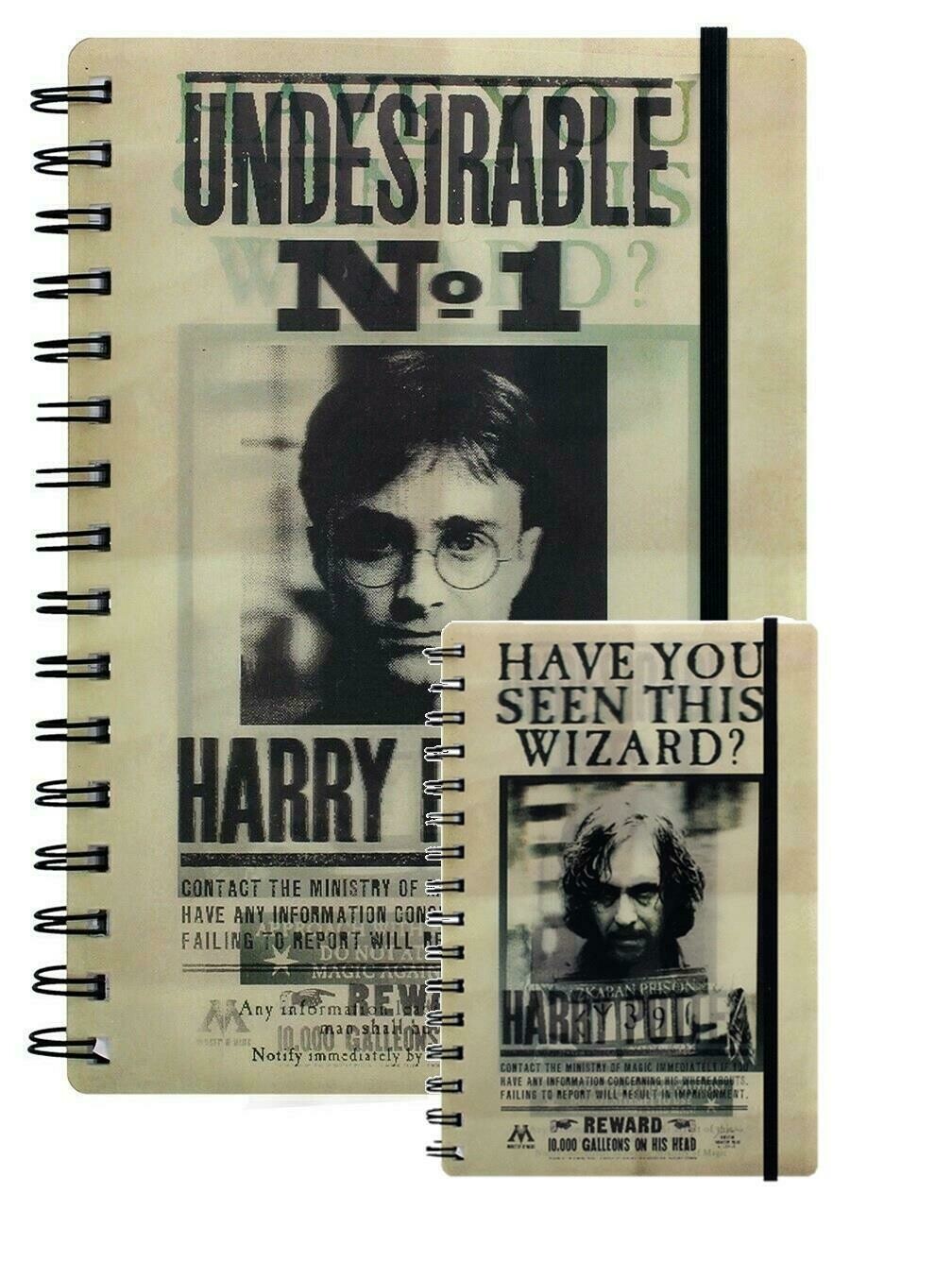 CUADERNO 3D MAGICO SIRIUS BLACK HARRY POTTER