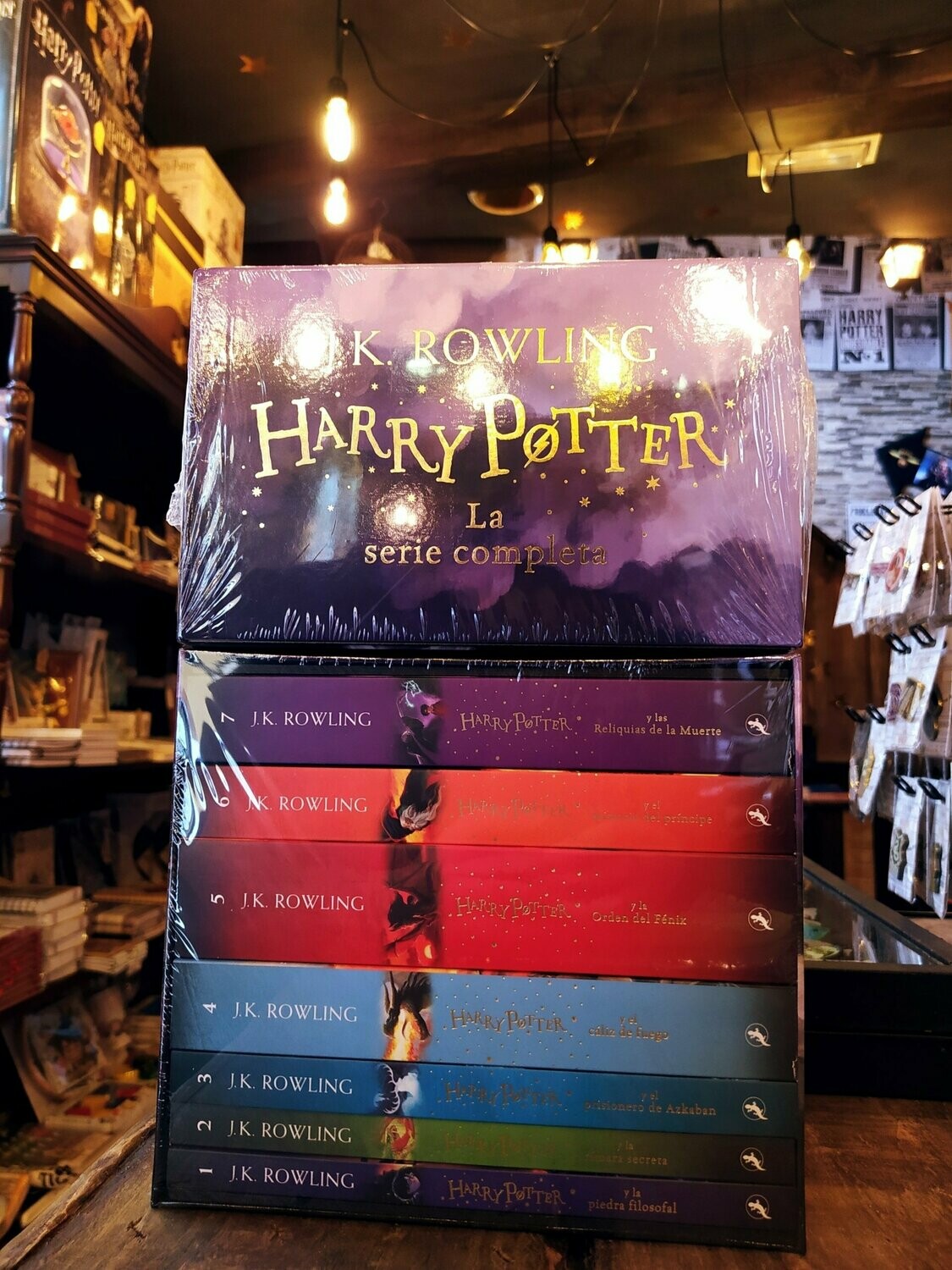PACK LIBROS COLECCION COMPLETA HARRY POTTER