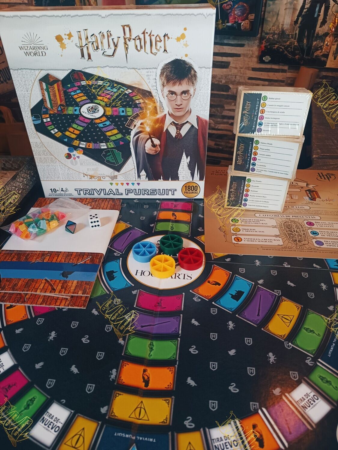 TRIVIAL PURSUIT CASTELLANO HARRY POTTER TRIVIAL PURSUIT CASTELLANO HARRY POTTER