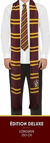 BUFANDA GRYFFINDOR EDICION DELUXE HARRY POTTER CINE REPLICAS