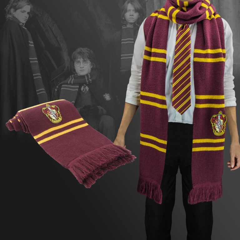 BUFANDA GRYFFINDOR EDICION DELUXE HARRY POTTER CINE REPLICAS