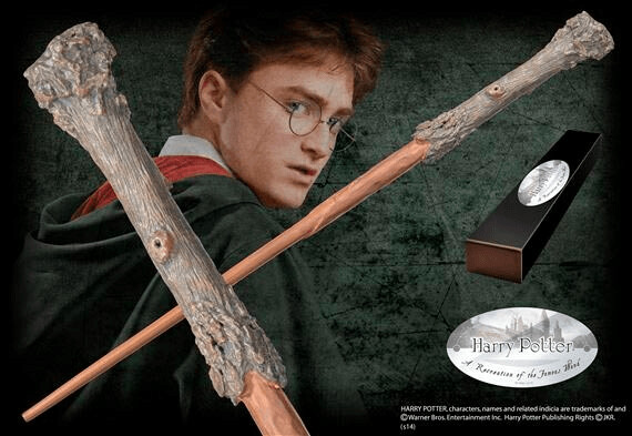 VARITA HARRY POTTER C/PINZA HARRY POTTER NOBLE COLLECTION