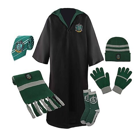 PACK TUNICA SLYTHERIN TALLA:S HARRY POTTER CINE REPLICAS