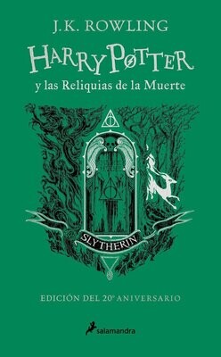 HARRY POTTER Y LAS RELIQUIAS DE LA MUERTE 20º ANIVERSARIO SLYTHERIN
