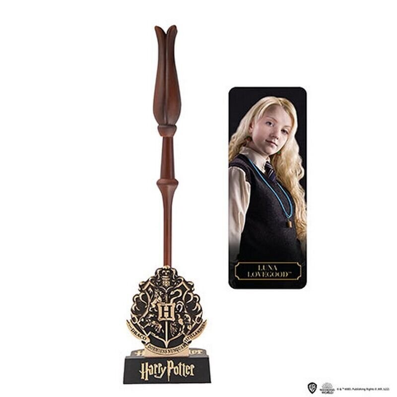 VARITA BOLIGRAFO LUNA LOVEGOOD C/SOPORTE VARITA HARRY POTTER CINE REPLICAS