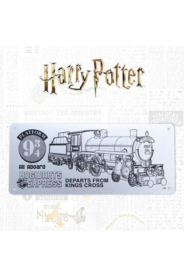 PLACA PLATFORMA 9 3/4 LIMITED EDITION HARRY POTTER