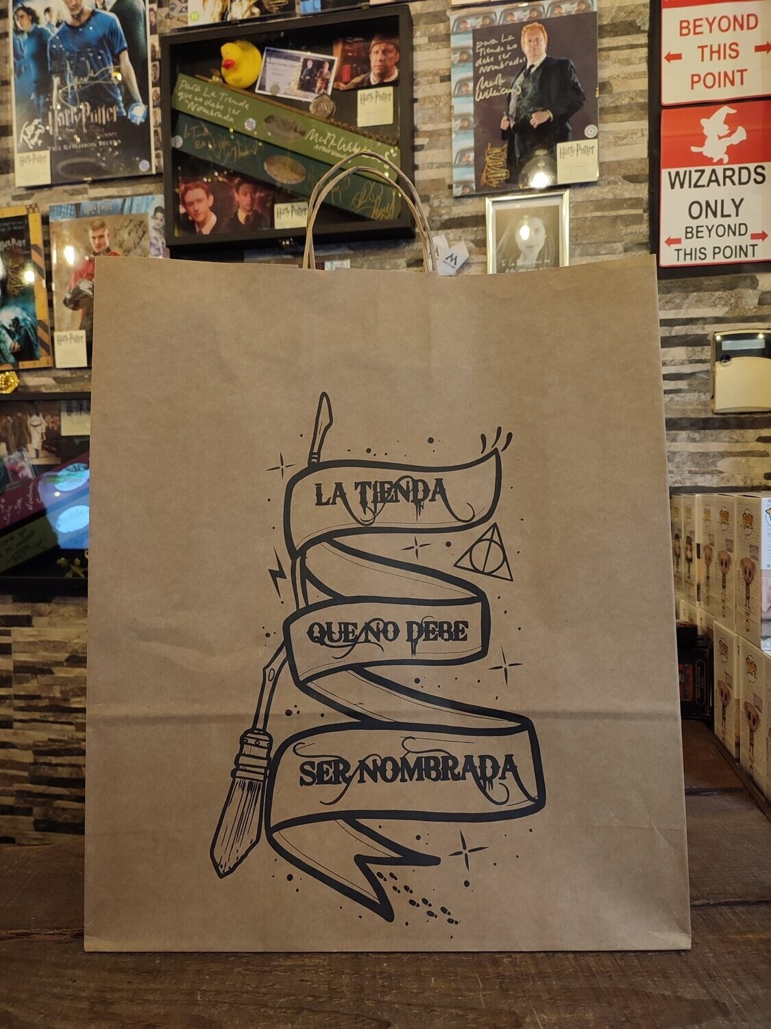 BOLSA KRAFT BOLSA KRAFT "LA TIENDA QUE NO DEBE SER NOMBRADA" GRANDE