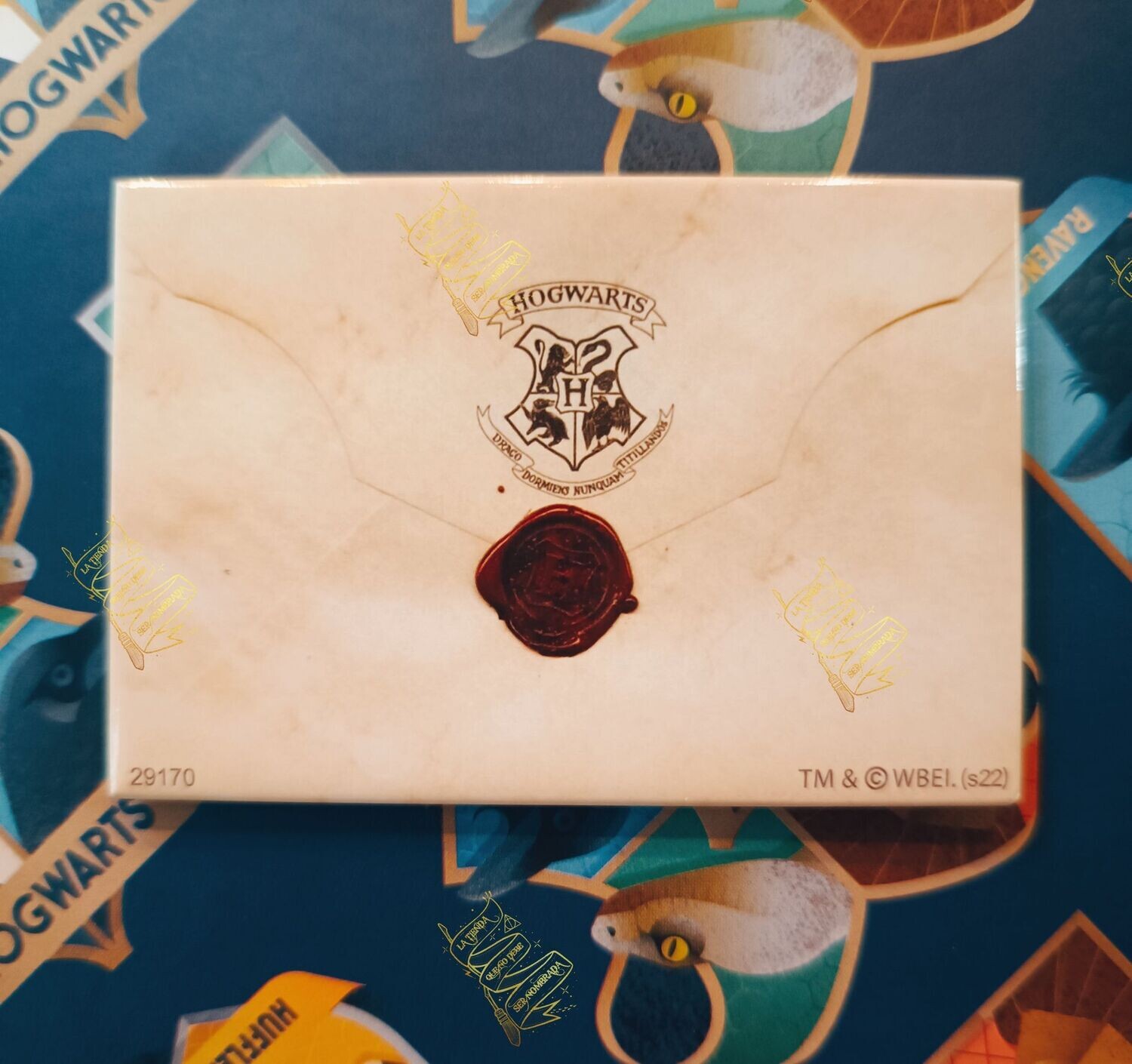 IMAN CARTA ACEPTACION LACRE HARRY POTTER