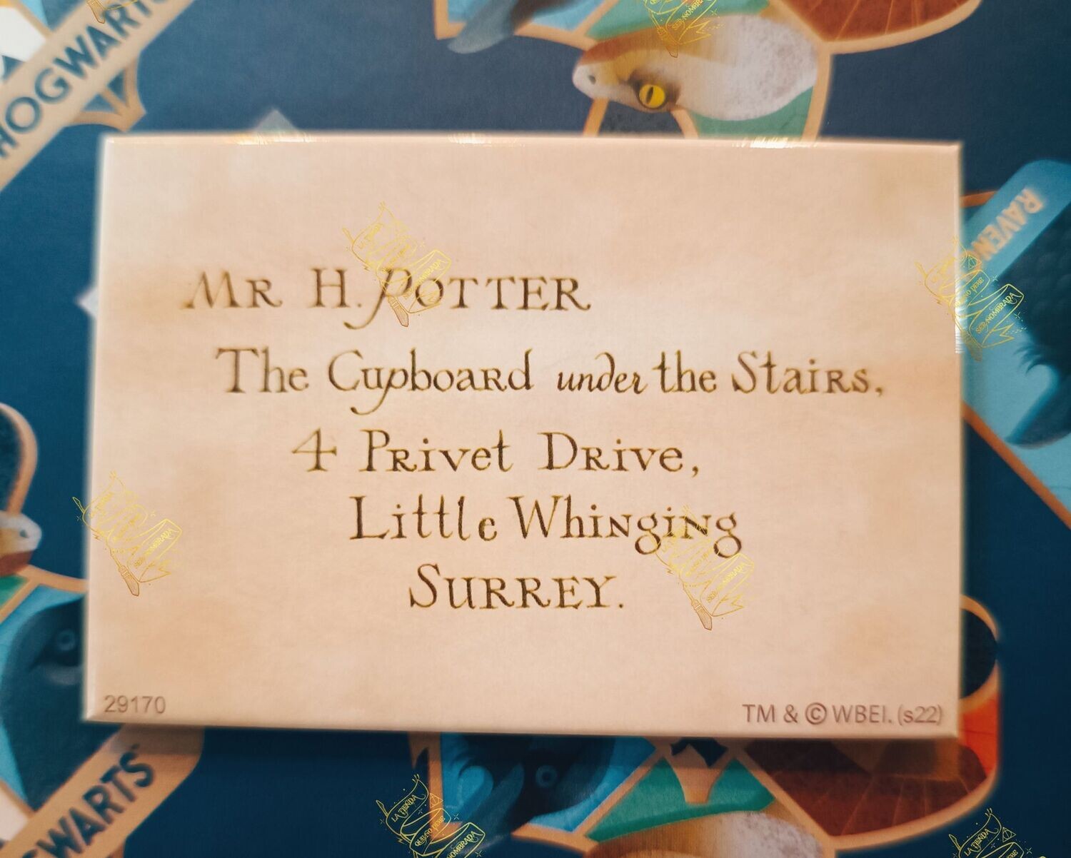 IMAN CARTA ACEPTACION HARRY POTTER