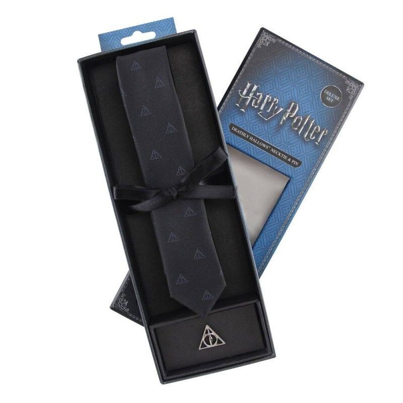 SET CORBATA RELIQUIAS DE LA MUERTE DELUXE HARRY POTTER CINE REPLICAS SET CORBATA RELIQUIAS DE LA MUERTE DELUXE HARRY POTTER CINE REPLICAS