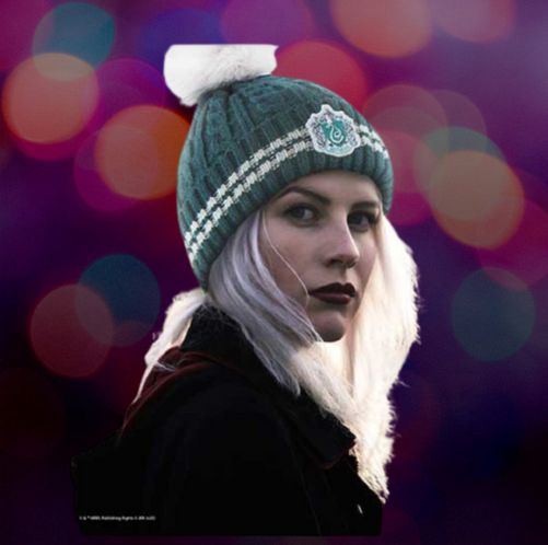 GORRO SLYTHERIN POM POM HARRY POTTER CINE REPLICAS