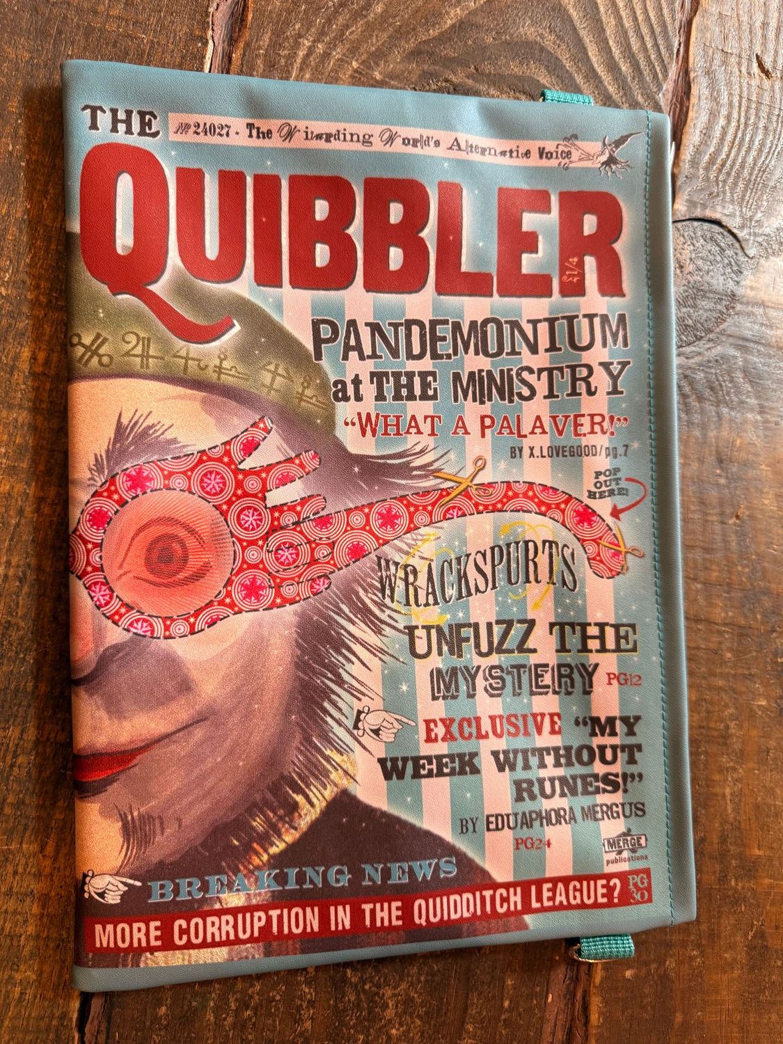 BOLSO QUIBBLER LUNA LOVEGOOD HARRY POTTER
