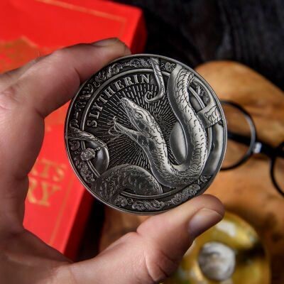 MONEDA XL SLYTHERIN EDICION LIMITADA HARRY POTTER