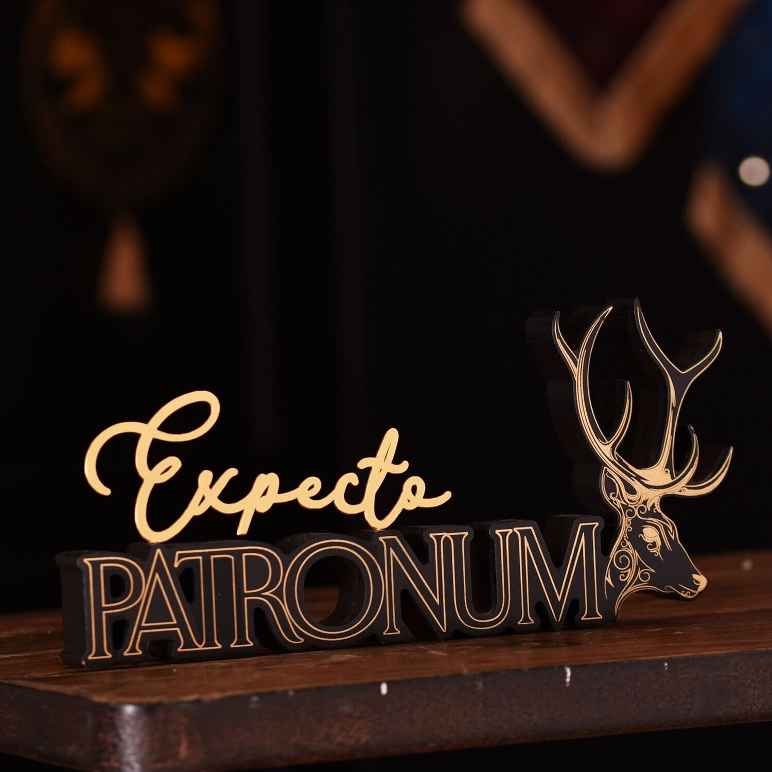 FIGURA 3D EXPECTO PATRONUM HARRY POTTER FIGURA 3D EXPECTO PATRONUM HARRY POTTER