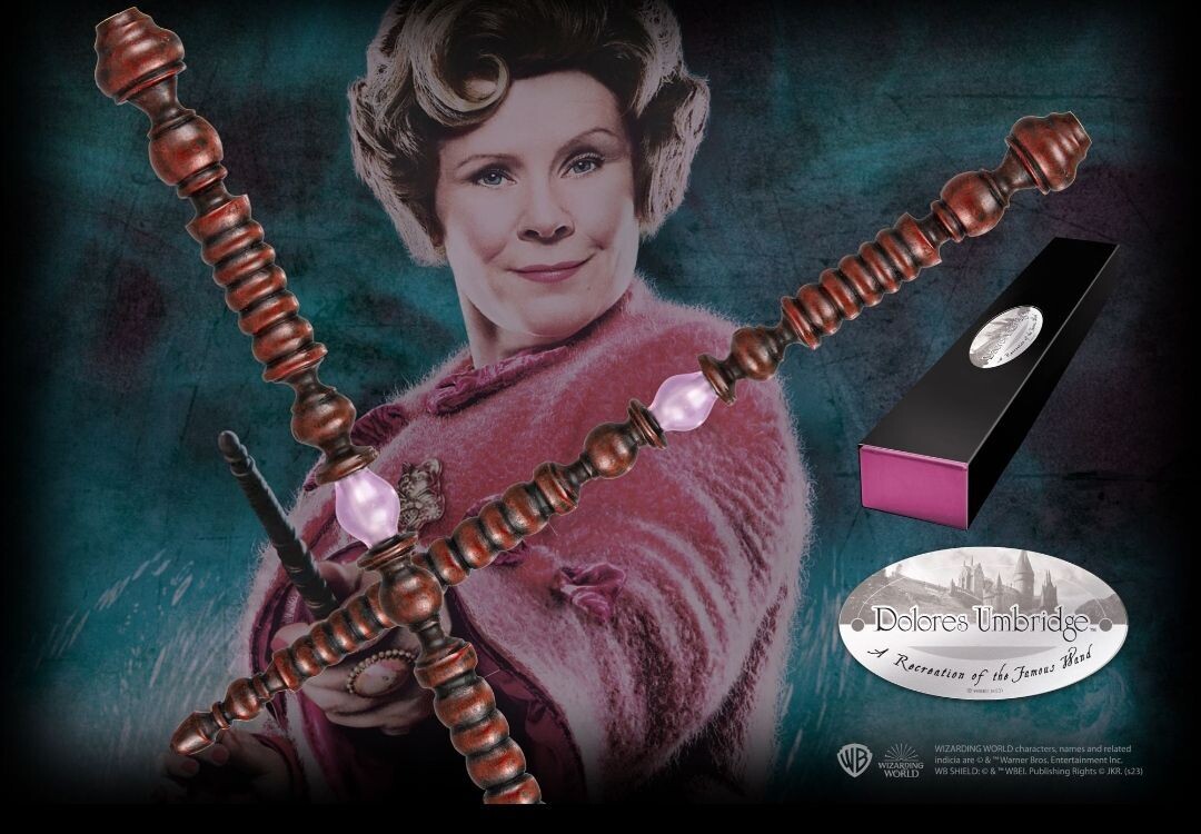 VARITA DOLORES UMBRIDGE C/PINZA HARRY POTTER NOBLE COLLECTION VARITA DOLORES UMBRIDGE C/PINZA HARRY POTTER NOBLE COLLECTION