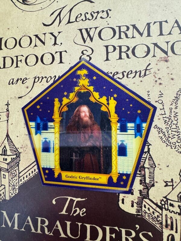 CROMO HOLOGRAFICO GODRIC GRYFFINDOR HARRY POTTER