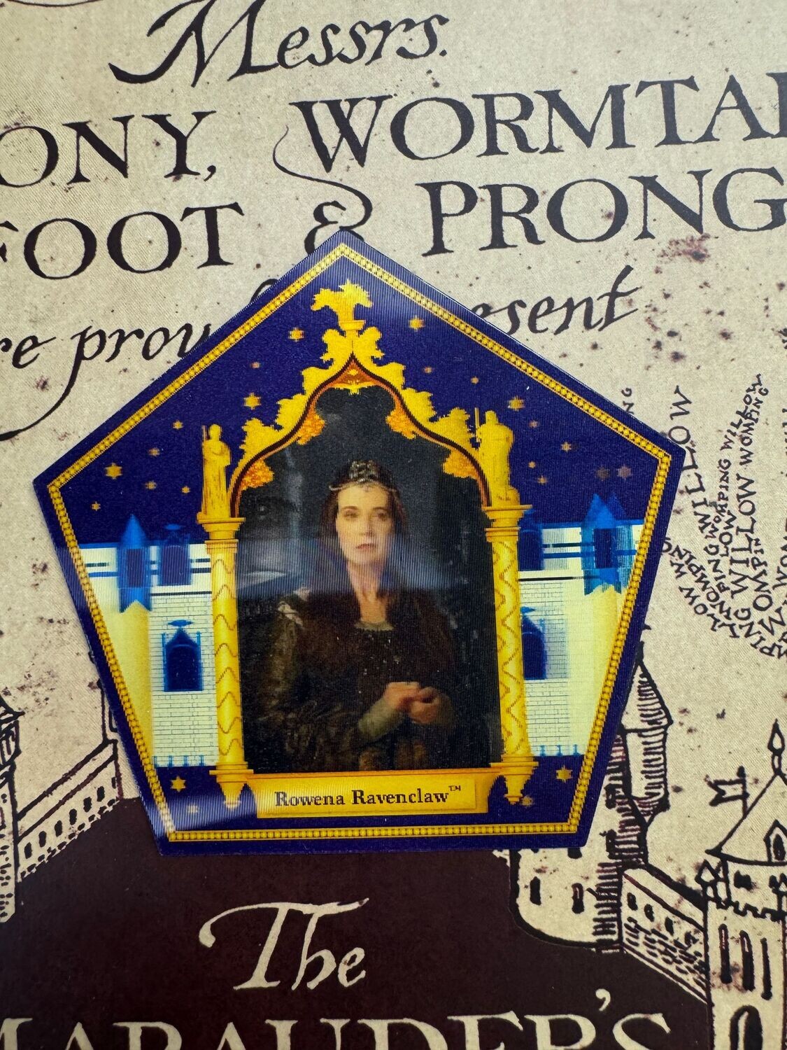CROMO HOLOGRAFICO ROWENA RAVENCLAW HARRY POTTER