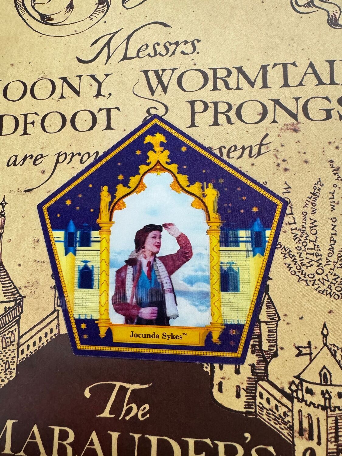 CROMO HOLOGRAFICO JOCUNDA SYKES HARRY POTTER