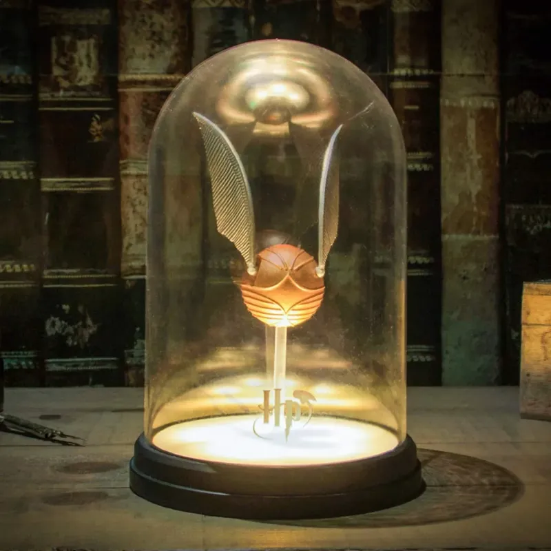 LAMPARA SNITCH DORADA HARRY POTTER