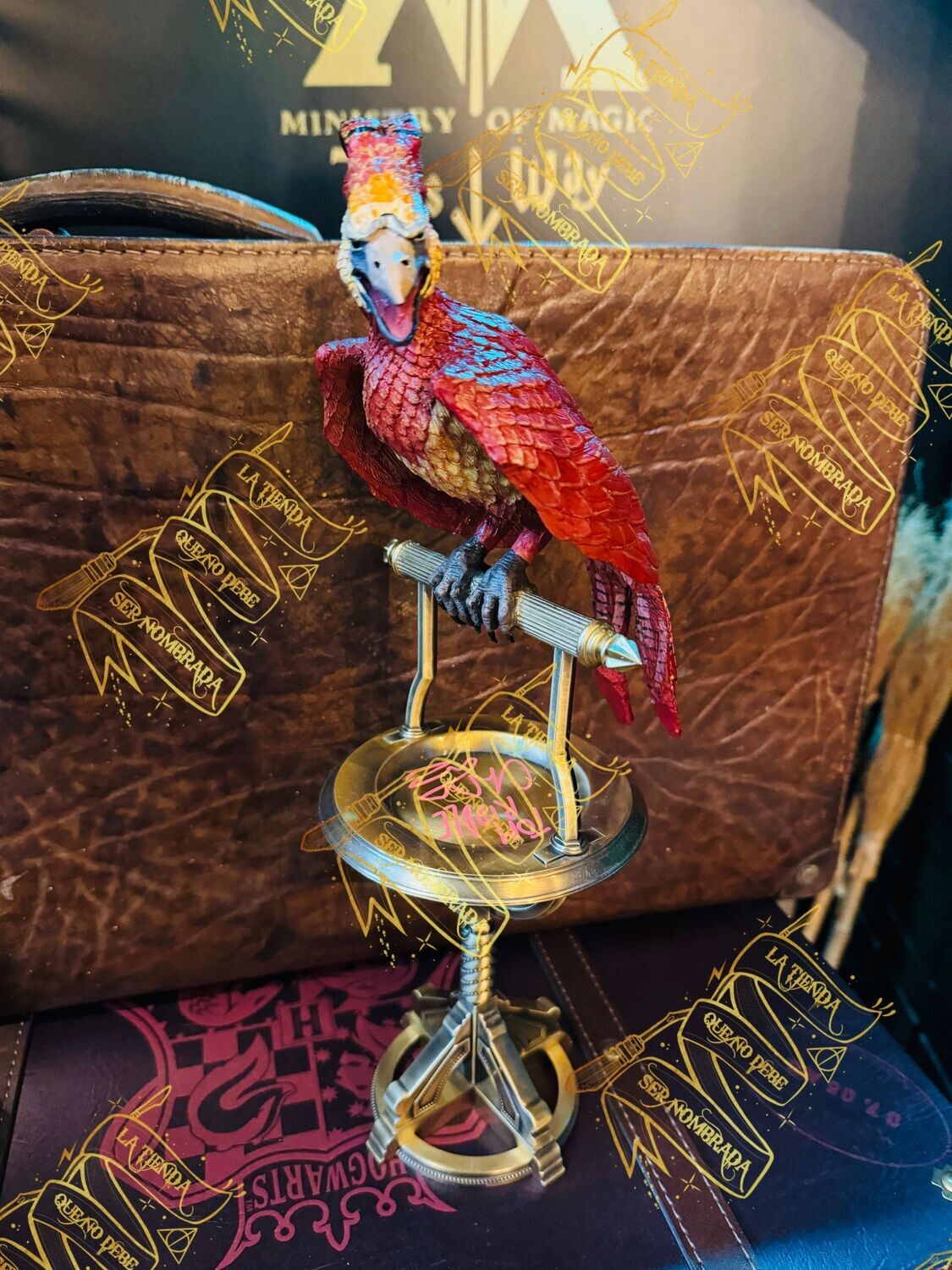 ESCULTURA FENIX FIRMADO POR TOM RIDDLE (CHRISTIAN COULSON) ESCULTURA FENIX FIRMADO POR TOM RIDDLE (CHRISTIAN COULSON)