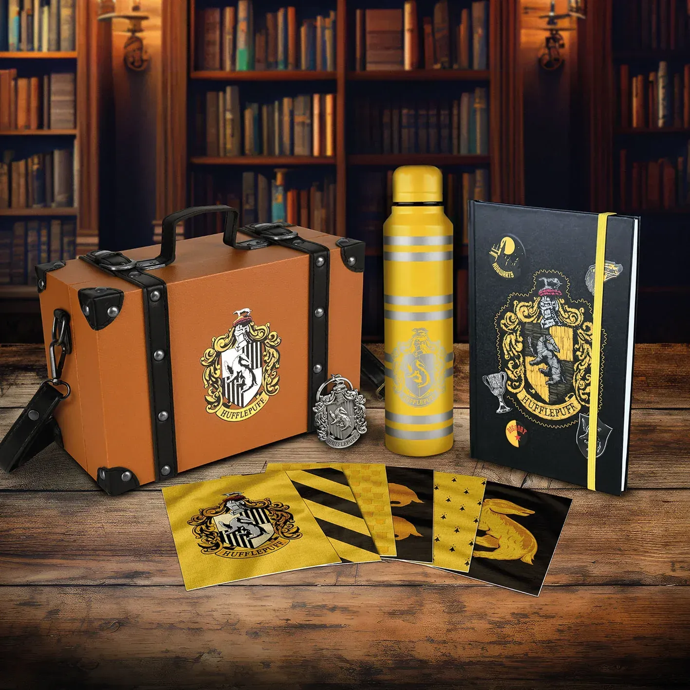 BAUL HUFFLEPUFF & ACCESORIOS HARRY POTTER