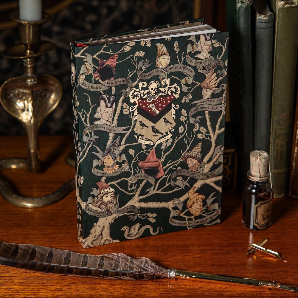 REPLICA NOTEBOOK BLACK FAMILY TAPESTRY MINALIMA HARRY POTTER REPLICA NOTEBOOK BLACK FAMILY TAPESTRY MINALIMA HARRY POTTER
