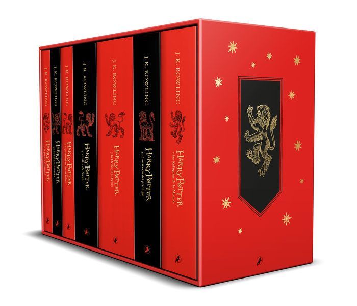 PACK LIBROS GRYFFINDOR HARRY POTTER EDICION LIMITADA