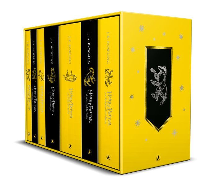 PACK LIBROS HUFFLEPUFF HARRY POTTER EDICION LIMITADA