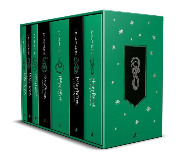 PACK LIBROS SLYTHERIN HARRY POTTER EDICION LIMITADA