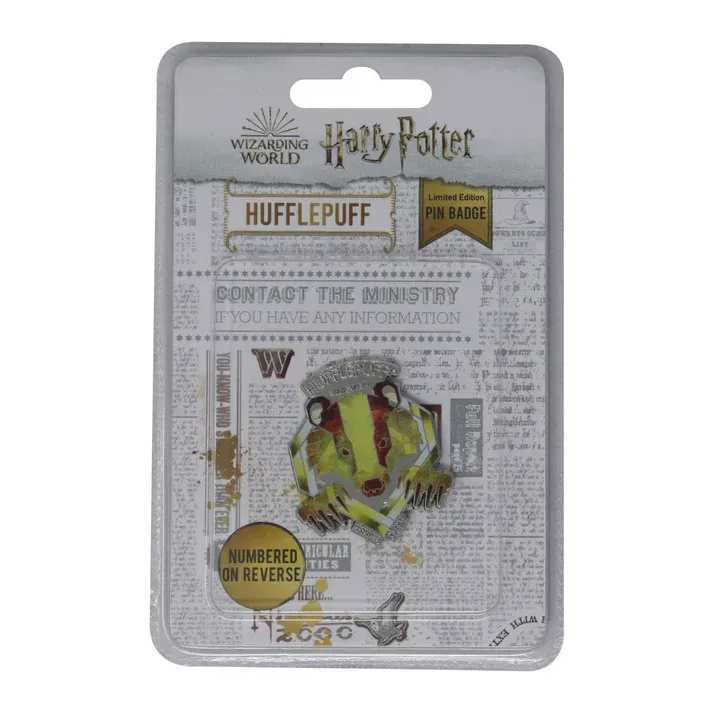 PIN HUFFLEPUFF EDICION LIMITADA HARRY POTTER