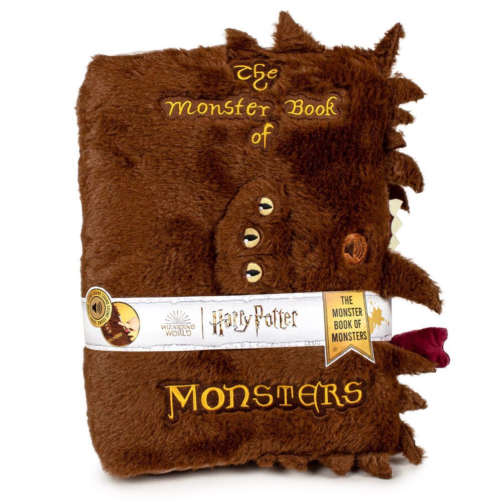 PELUCHE LIBRO MONSTRUOSO SONIDO HARRY POTTER