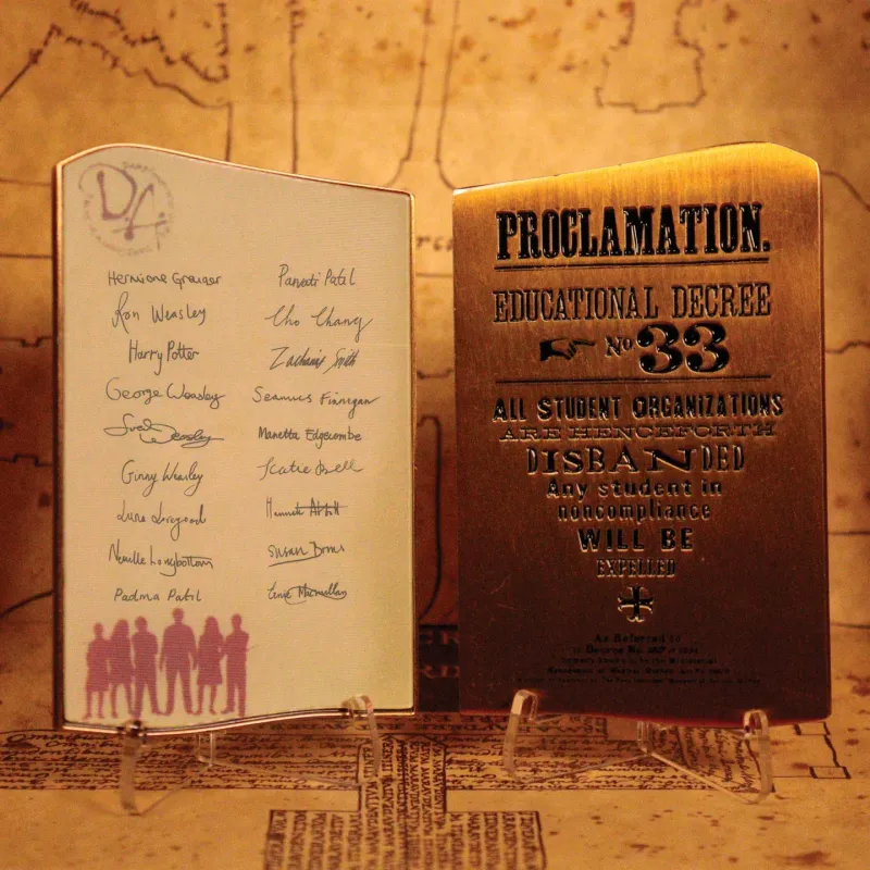 LINGOTE EJERCITO DUMBLEDORE LIMITED EDITION FANATTIK HARRY POTTER