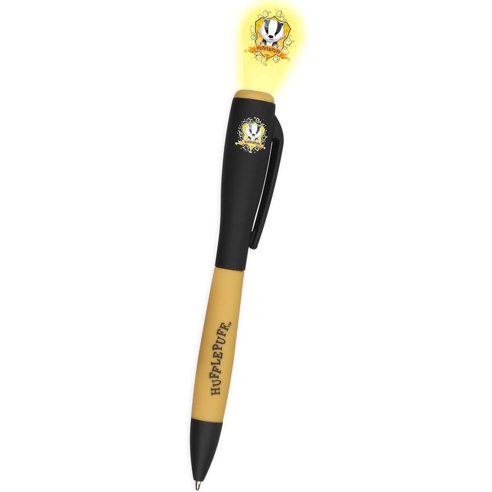 BOLIGRAFO HUFFLEPUFF & PROYECTOR HARRY POTTER