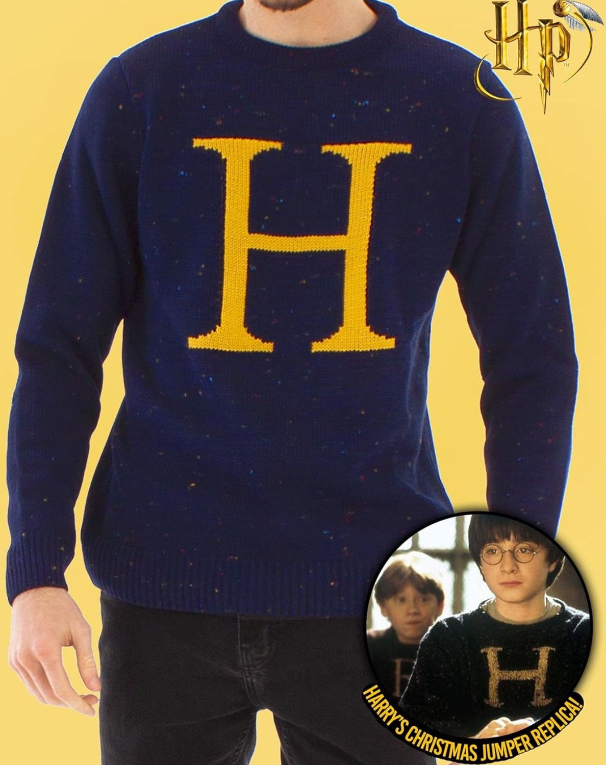 JERSEY H NAVIDAD TALLA:L HARRY POTTER
