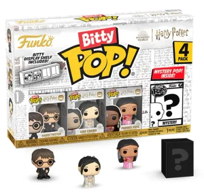 PACK 4 HARRY YULE BITTY POP! HARRY POTTER