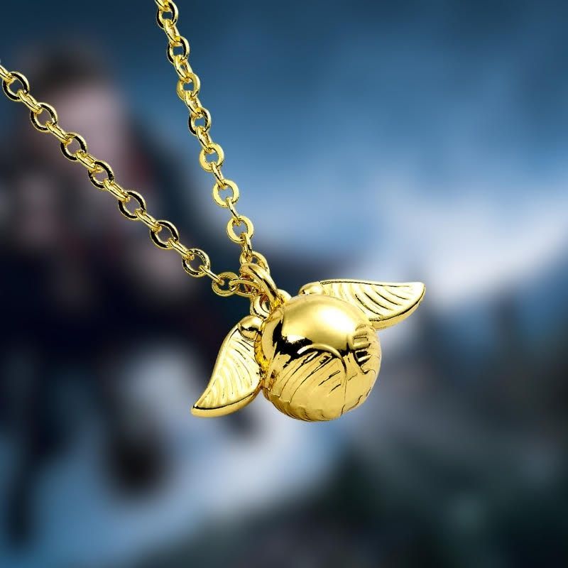COLLAR SNITCH DORADA HARRY POTTER THE CARAT SHOP
