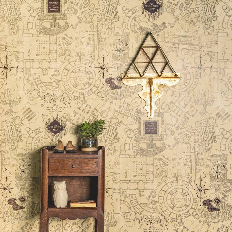 PAPEL PARED MAPA MERODEADOR MINALIMA HARRY POTTER