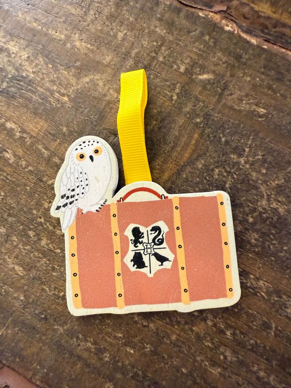 ADORNO HEDWIG & MALETA HOGWARTS HARRY POTTER