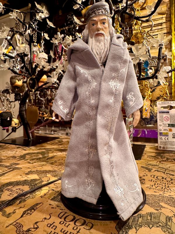 FIGURA ALBUS DUMBLEDORE BENDYFIGS DESCATALOGADO NOBLE COLLECTION