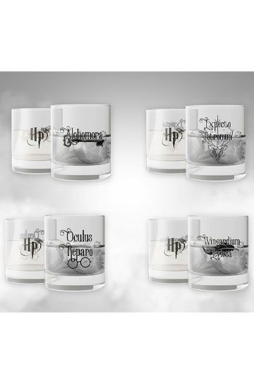 SET 4 VASOS CONJUROS HARRY POTTER