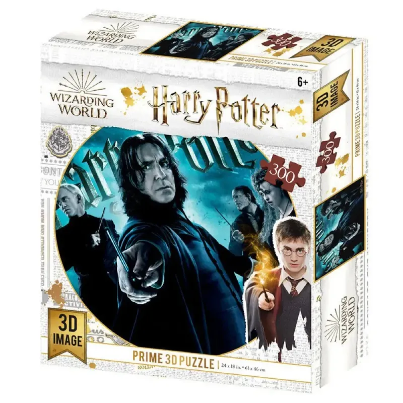 PUZZLE LENTICULAR 3D - 300 PIEZAS SLYTHERIN HARRY POTTER