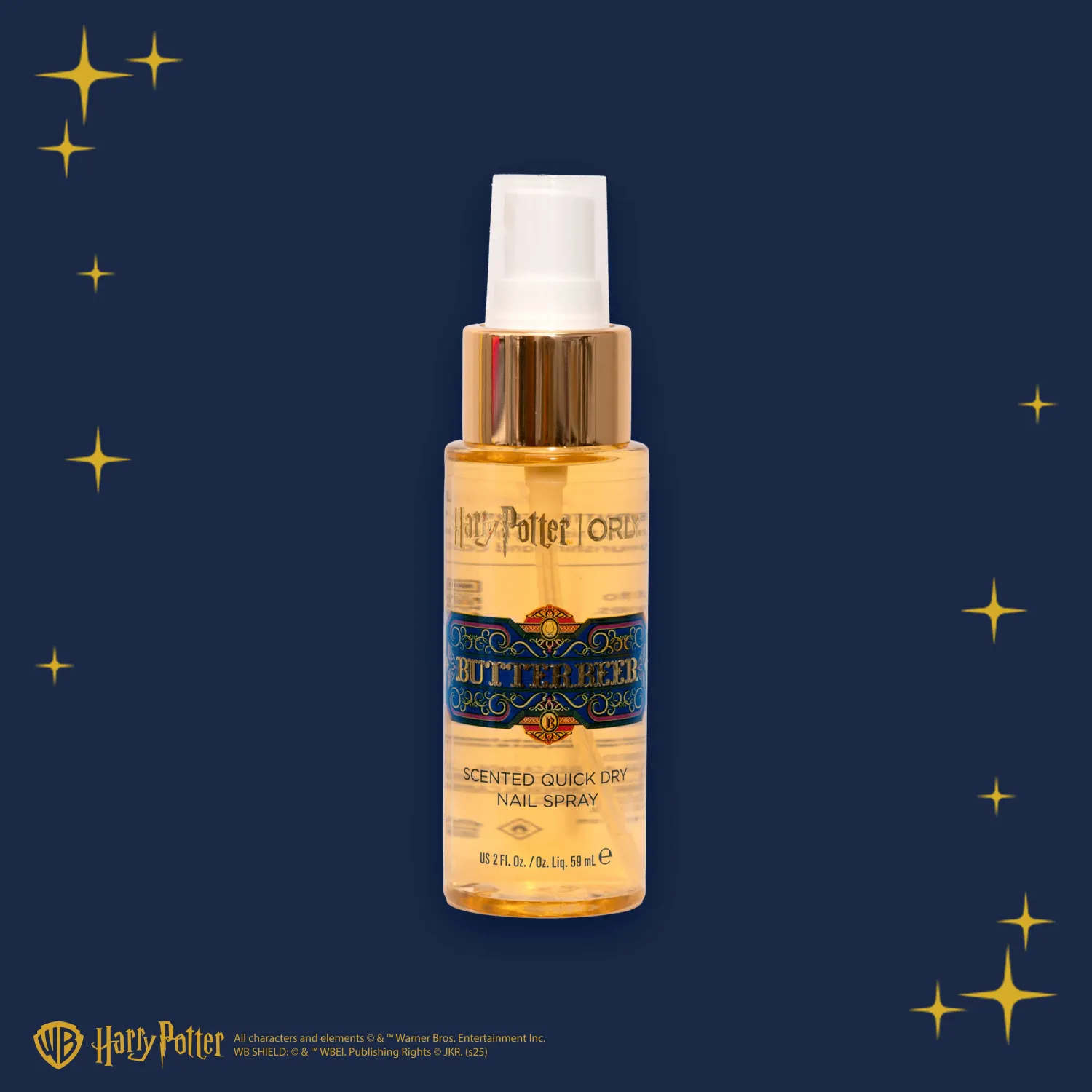 SPRAY SECADO RAPIDO UÑAS BUTTERBEER HARRY POTTER