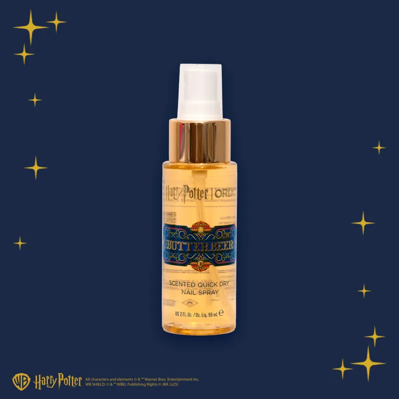 SPRAY SECADO RAPIDO UÑAS BUTTERBEER HARRY POTTER