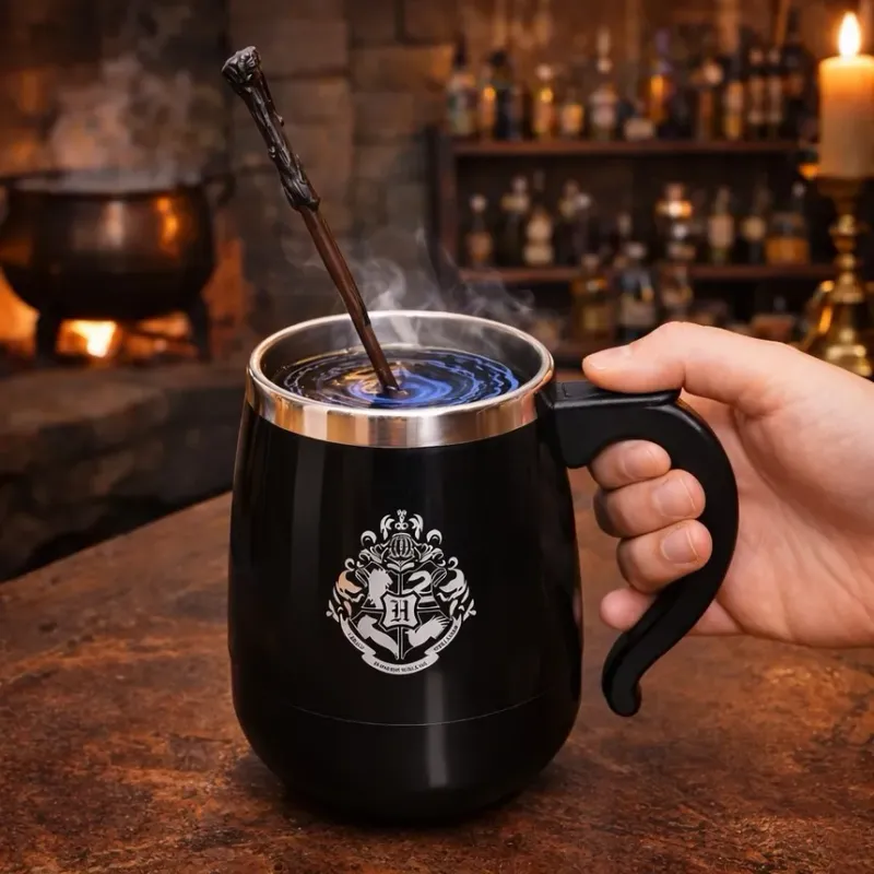 TAZA MAGICA HOGWARTS REMUEVE SOLO HARRY POTTER